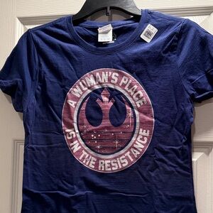 Star Wars Navy Resistance Kids Tee